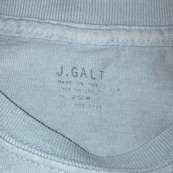 John Galt Jamie Cropped New York Tee - Picture 5 of 5